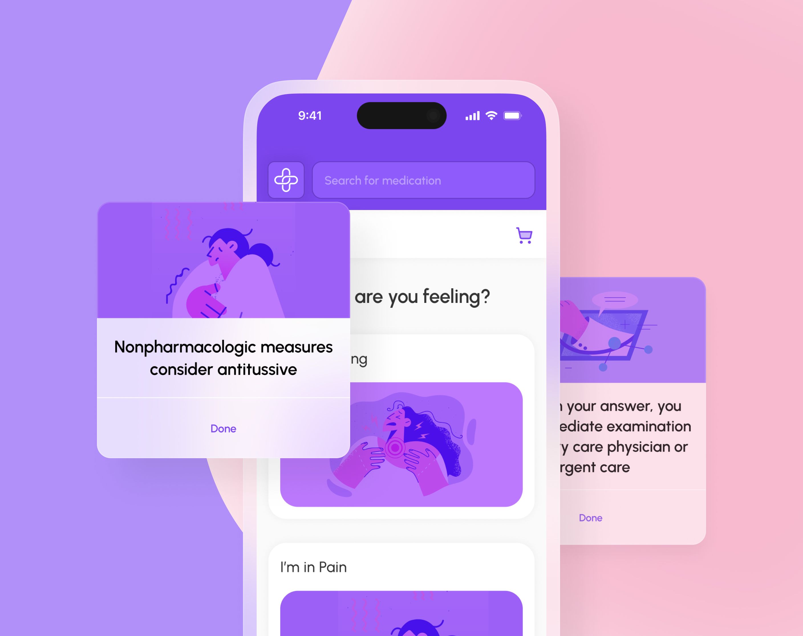 Symptom Self-Check, MED-iBOX